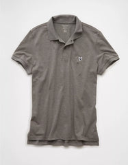AE Lived-In Slim Fit Pique Polo Shirt