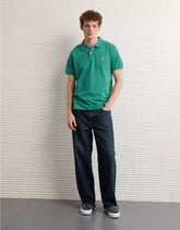 AE Icon Slim Fit Pique Polo Shirt