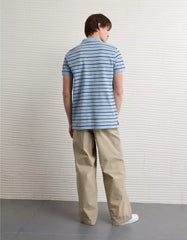 AE Icon Slim Fit Pique Polo Shirt