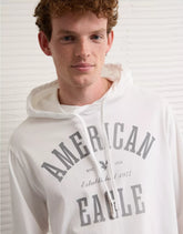 AE Lightweight Icon Logo Graphic Hoodie T-Shirt