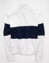 AE Colorblock Quarter-Zip Sweatshirt