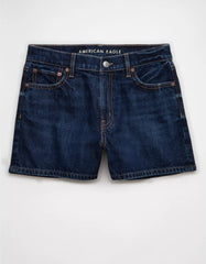 AE Strigid Curvy Super High-Waisted Relaxed Denim Utility Short