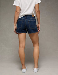 AE Strigid Curvy Super High-Waisted Relaxed Denim Utility Short