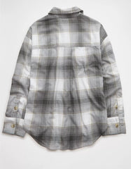 AE Plaid Button-Up Shirt