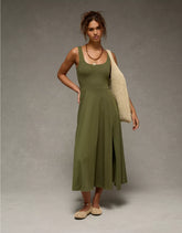 AE Scoop Neck Midi Dress