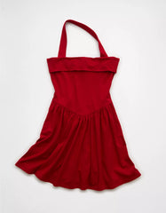 AE Knit Halter Mini Dress