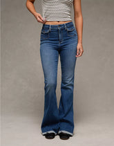 AE Next Level Super High-Waisted Flare Jean