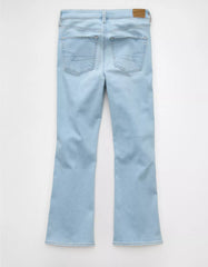 AE Next Level High-Waisted Kick Bootcut Crop Jean