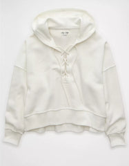 AE Big Hug Lace-Up Hoodie