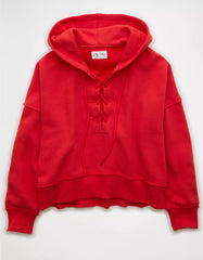 AE Big Hug Lace-Up Hoodie