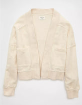 AE Saturday Fleece Cardigan Sweater