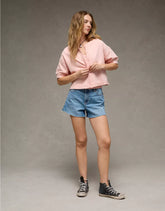 AE Saturday Fleece Button-Up Cardigan Sweater