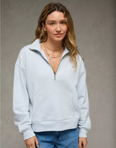 AE Everyday Luxe Quarter Zip Sweatshirt