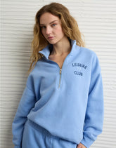 AE Everyday Luxe Quarter-Zip Sweatshirt