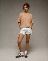 AE Boxy Short-Sleeve Sweatshirt