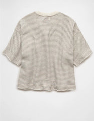 AE Boxy Short-Sleeve Sweatshirt