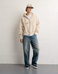 AE Laidback Luxe Heavyweight Full-Zip Hoodie