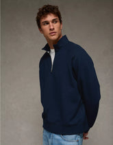 AE 24/7 Quilted Quarter-Zip Sweatshirt