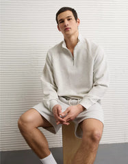 AE 24/7 Quilted Quarter-Zip Sweatshirt