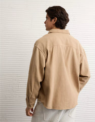 AE Boxy Flannel Shirt