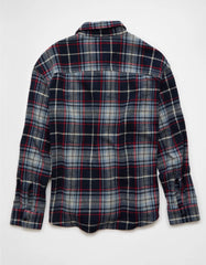AE Boxy Flannel Shirt
