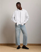 AE77 Loose Ankle Jean