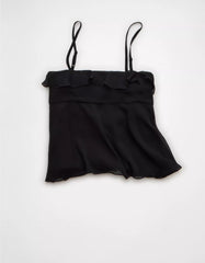 AE Ruffle Tie-Front Cami Top