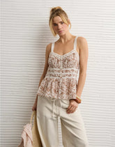 AE Lace Trim Cami Top