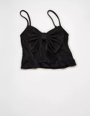 AE Velvet Bow Swing Tank Top
