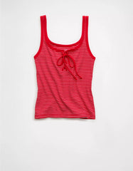 AE Lace-Up Tank Top