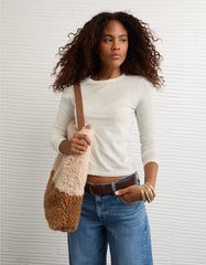 AE Long Sleeve Hey Baby Tee