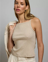 AE77 Premium Straight Neck Tank Top