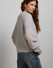 AE77 Sparkle Shaker Stitch Cardigan