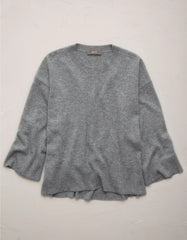 AE77 Premium Oversized Cashmere Sweater T-Shirt