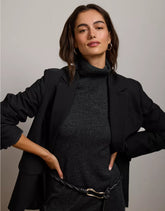 AE77 Turtleneck Sweater Dress