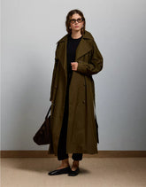 AE77 Premium Dolman Trench Coat