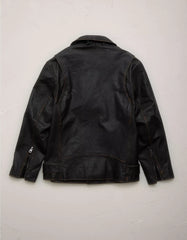 AE77 Premium Oversized Leather Jacket