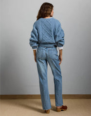 AE77 Premium Cable Sweater