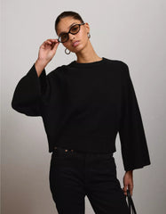 AE77 Boxy Cashmere Sweater Tee