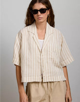 AE77 Premium Linen Camp Shirt