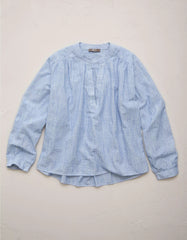 AE77 Split Neck Blouse