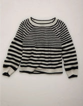 AE77 Striped Sweater