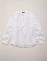 AE77 Split Neck Blouse