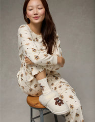 AE Teddy Bear Scuff Slipper