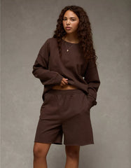 AE Everyday Luxe High-Waisted Sweat Short