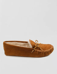 Minnetonka Pile-Lined Soft Sole Moccasin Slipper