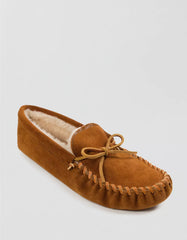 Minnetonka Pile-Lined Soft Sole Moccasin Slipper