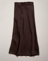 AE77 Premium Satin Slip Skirt