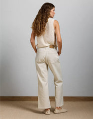 AE77 Premium Bootcut Crop Jean