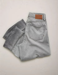 AE77 Premium Wide Crop Cuff Jean
